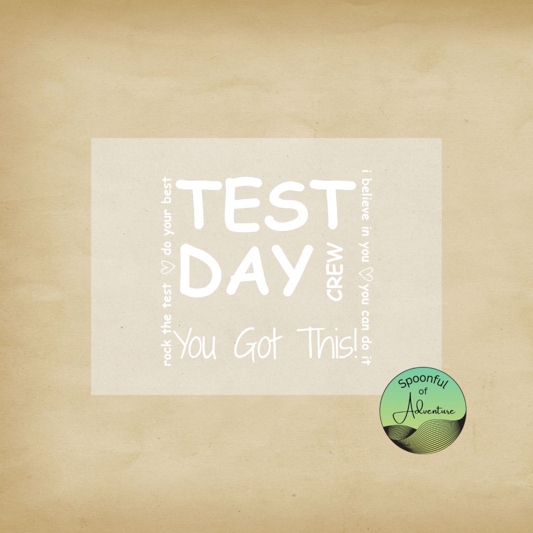Ready to Press - "Test Day Crew" with affirmations