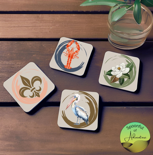 Louisiana Coaster Set