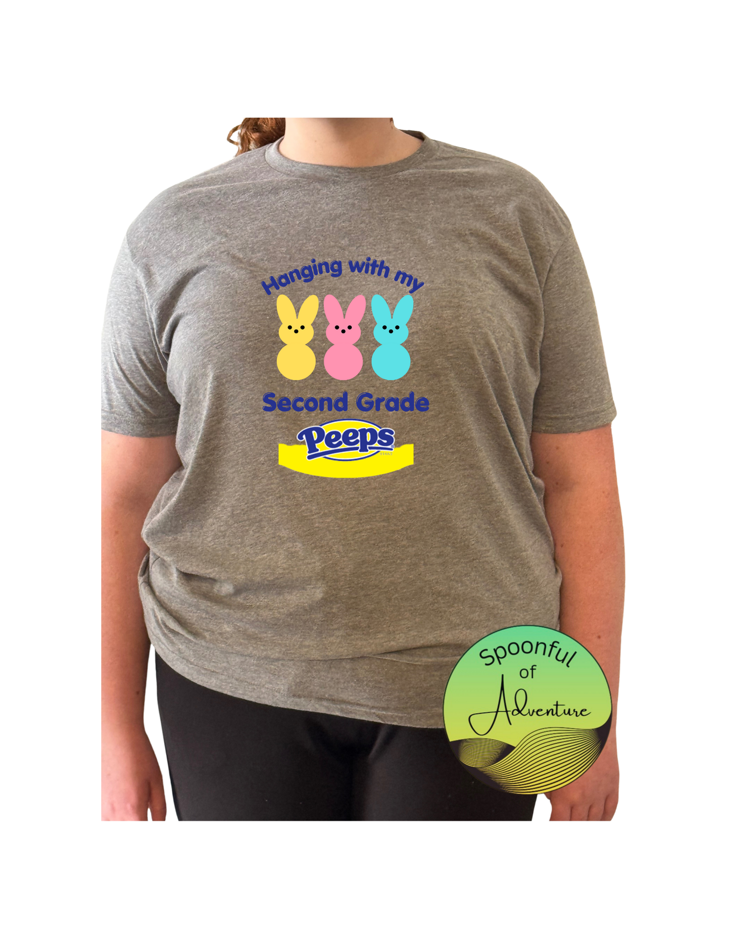 T-Shirt - "Hanging with my Second Grade Peeps" (Personalized)