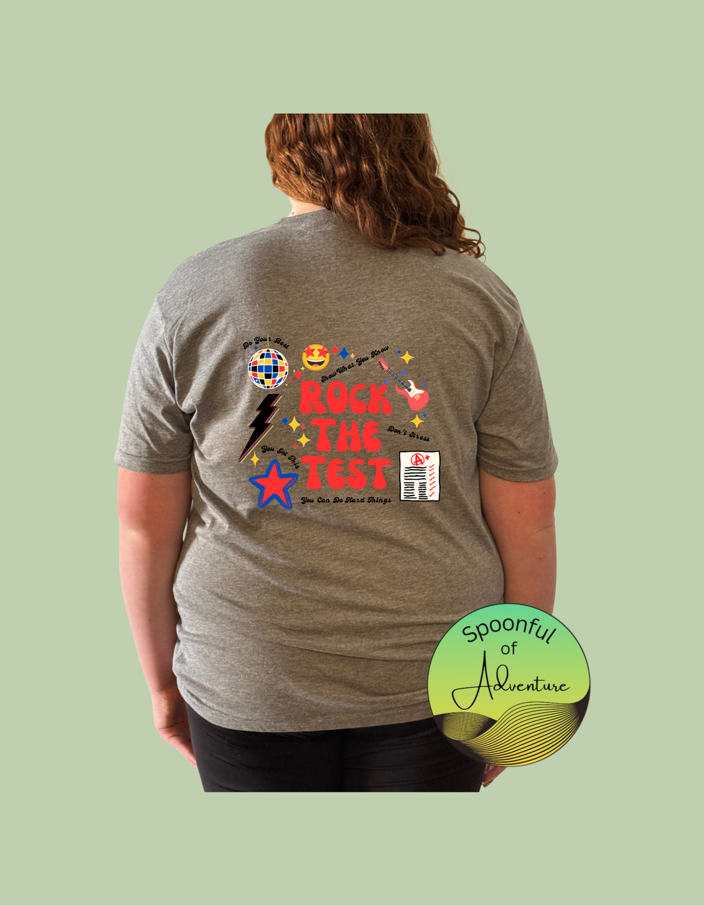 T-Shirt - "Rock the Test"
