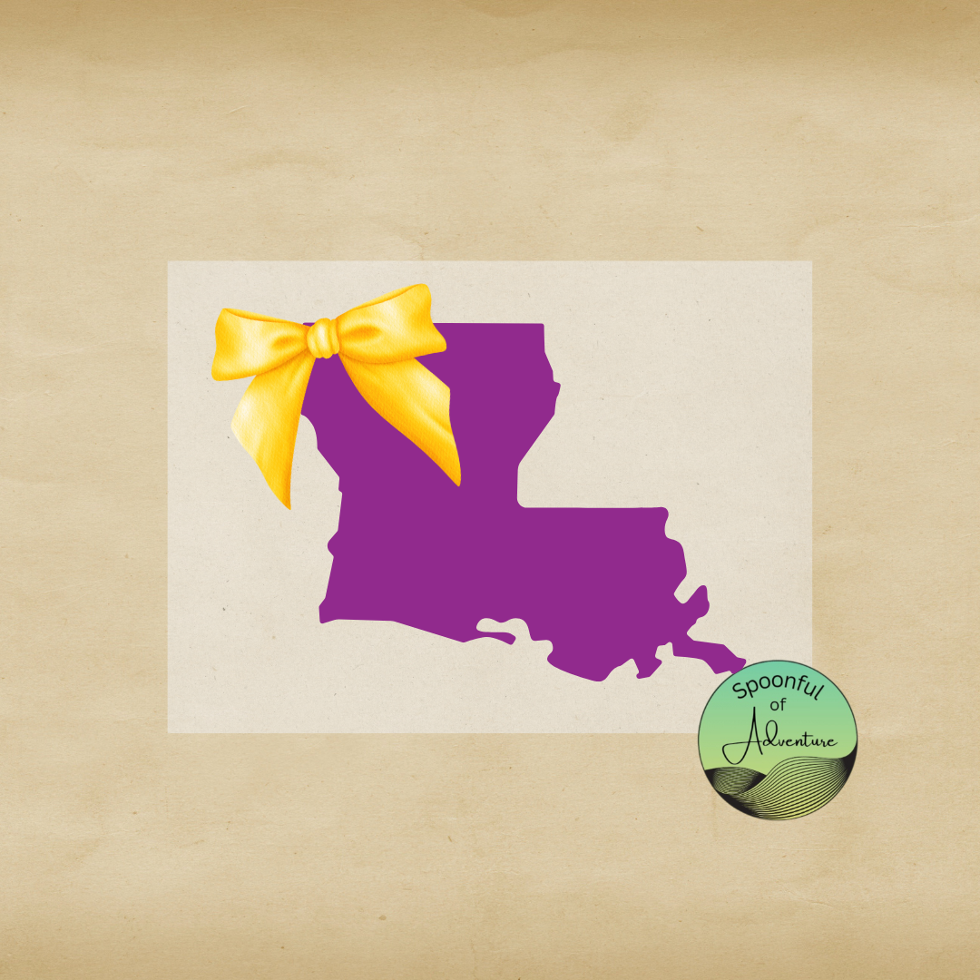Ready to Press - Louisiana with Gold Bow