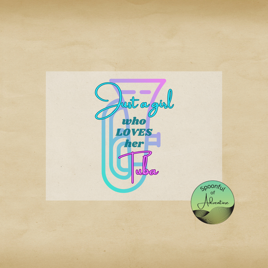 Ready to Press - "Just a girl who LOVES her Tuba"