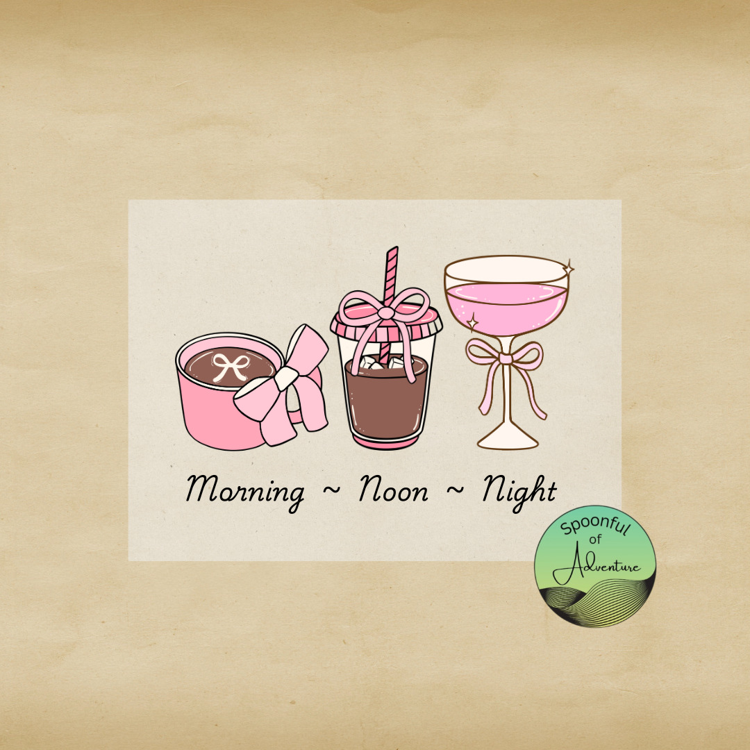 Ready to Press - "Morning-Noon-Night" Coffee and Wine