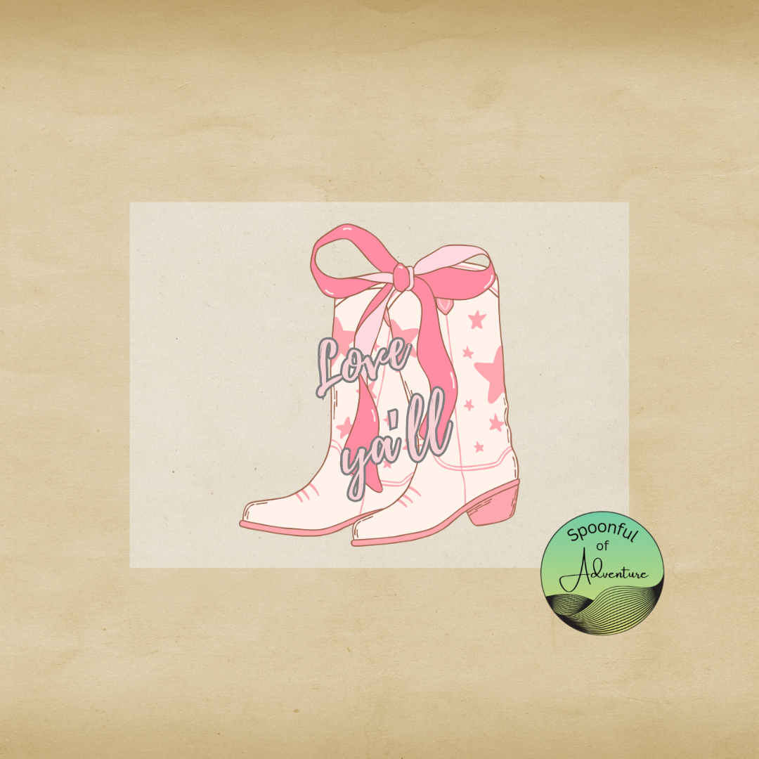 Ready to Press - "Love Ya'll" Cowgirl Boots