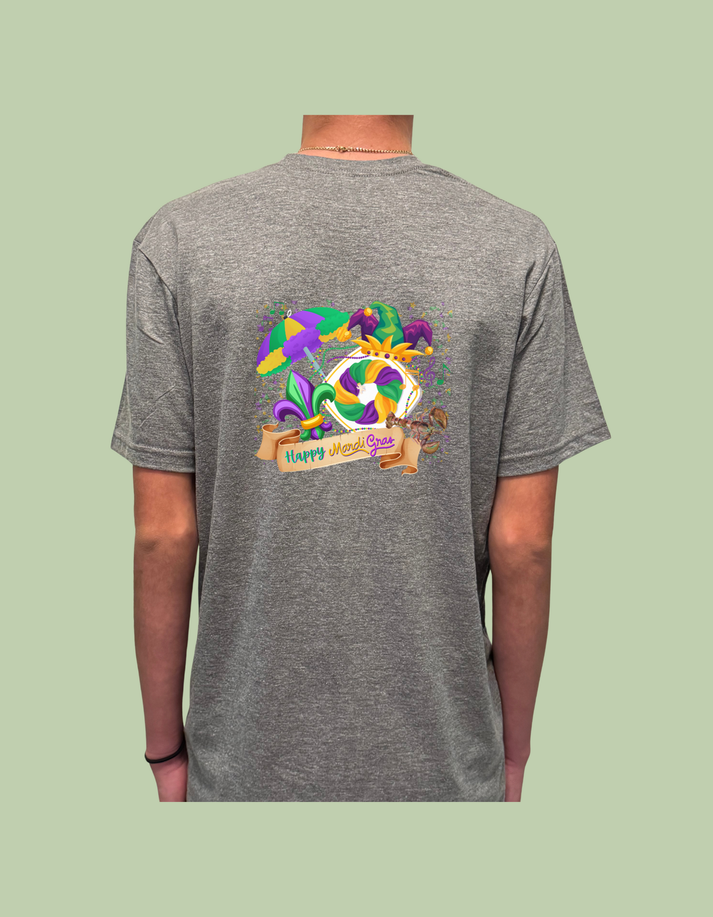 T-Shirt - "Happy Mardi Gras"