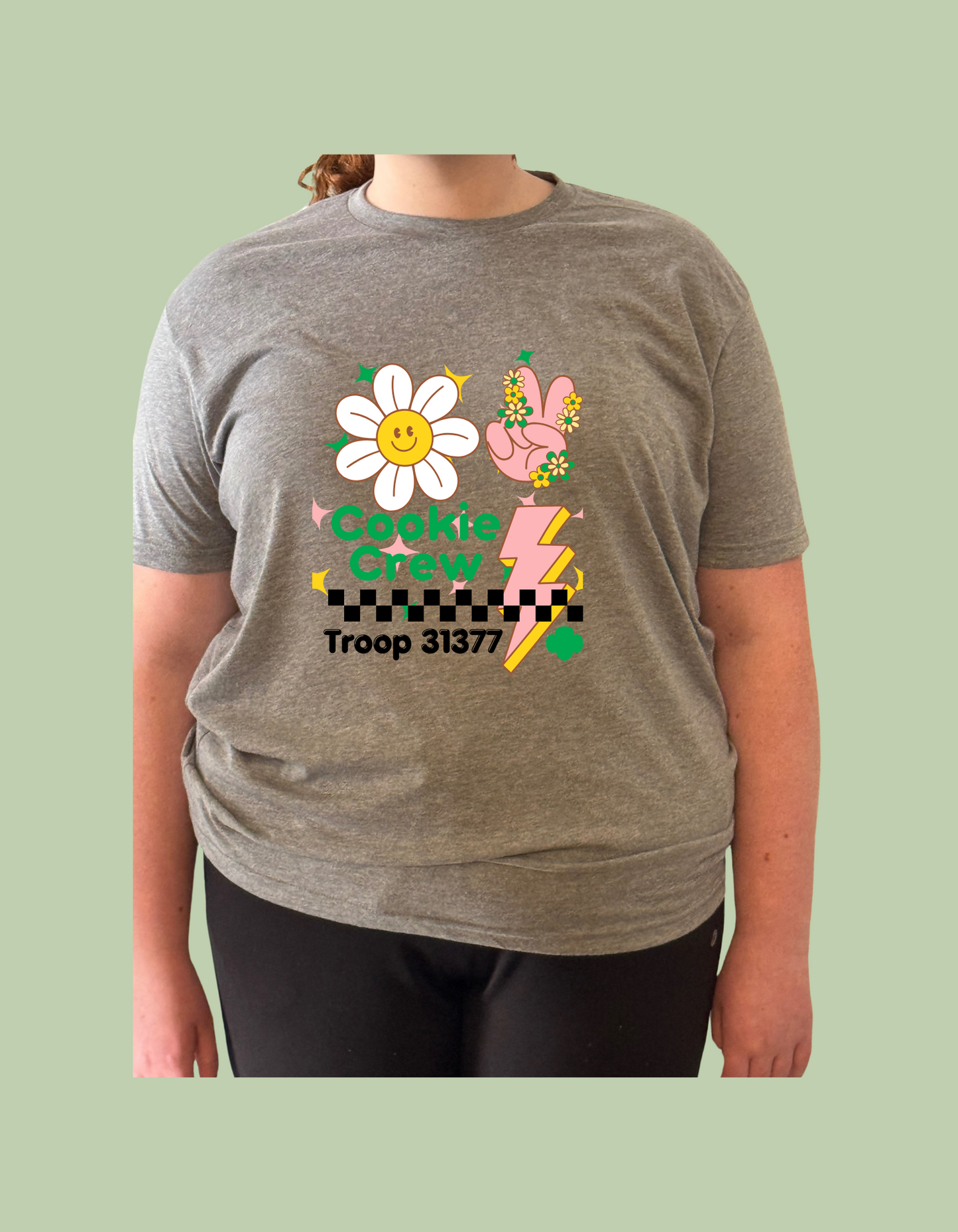 T-Shirt - "Cookie Crew Troop #####"