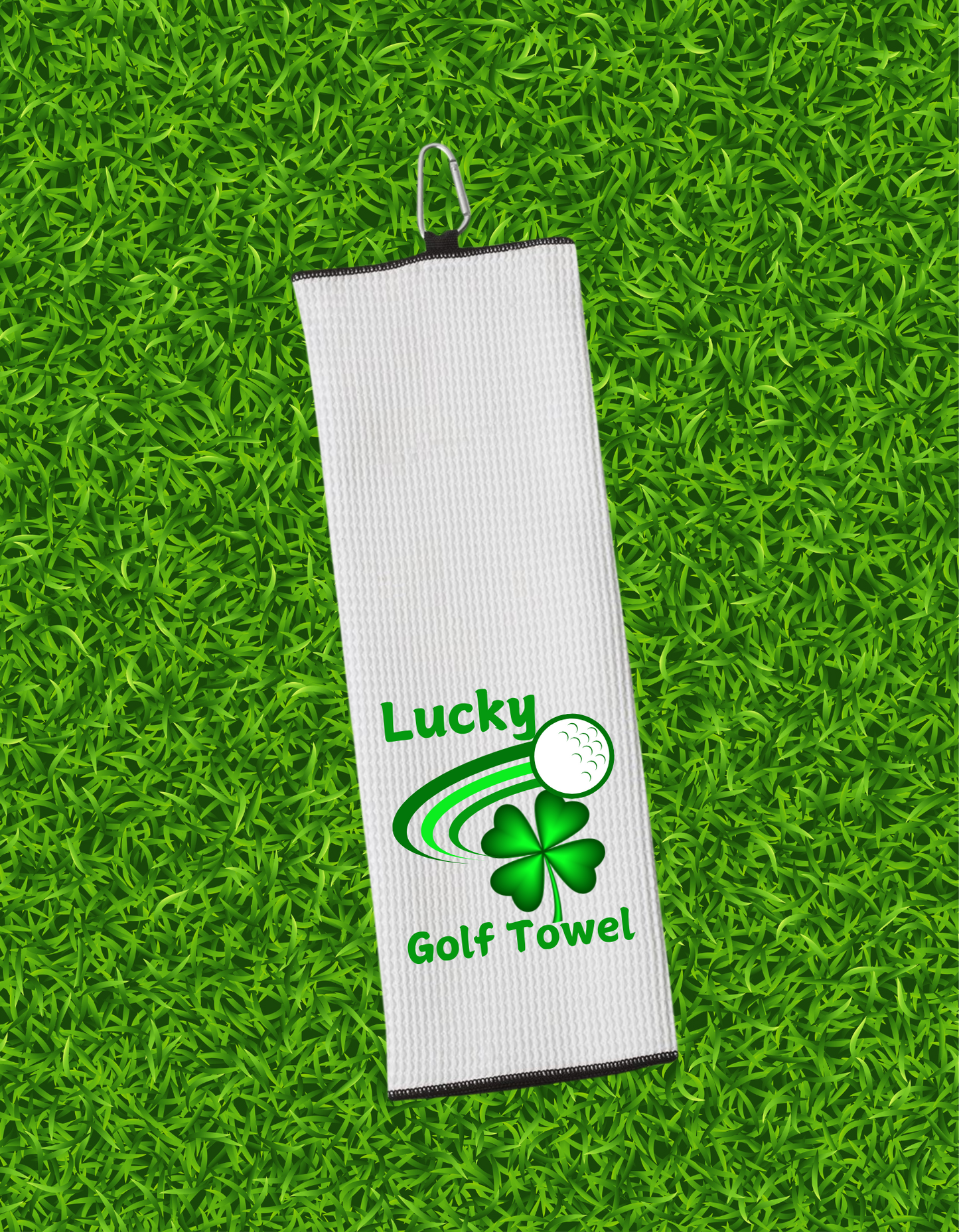 "Lucky Golf Towel" Golf Towel