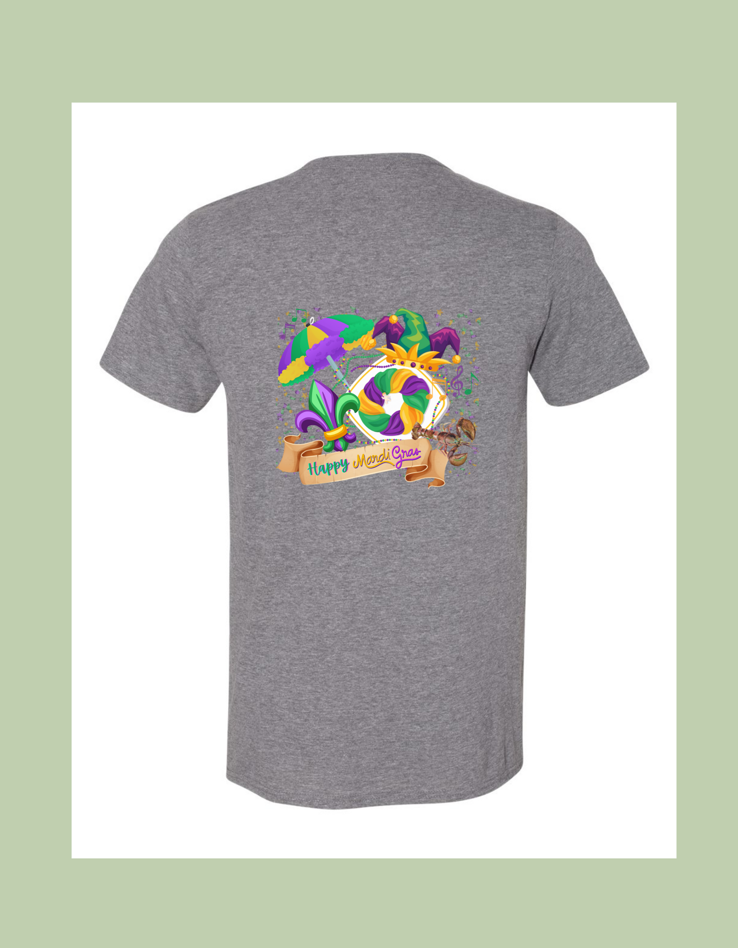 T-Shirt - "Happy Mardi Gras"