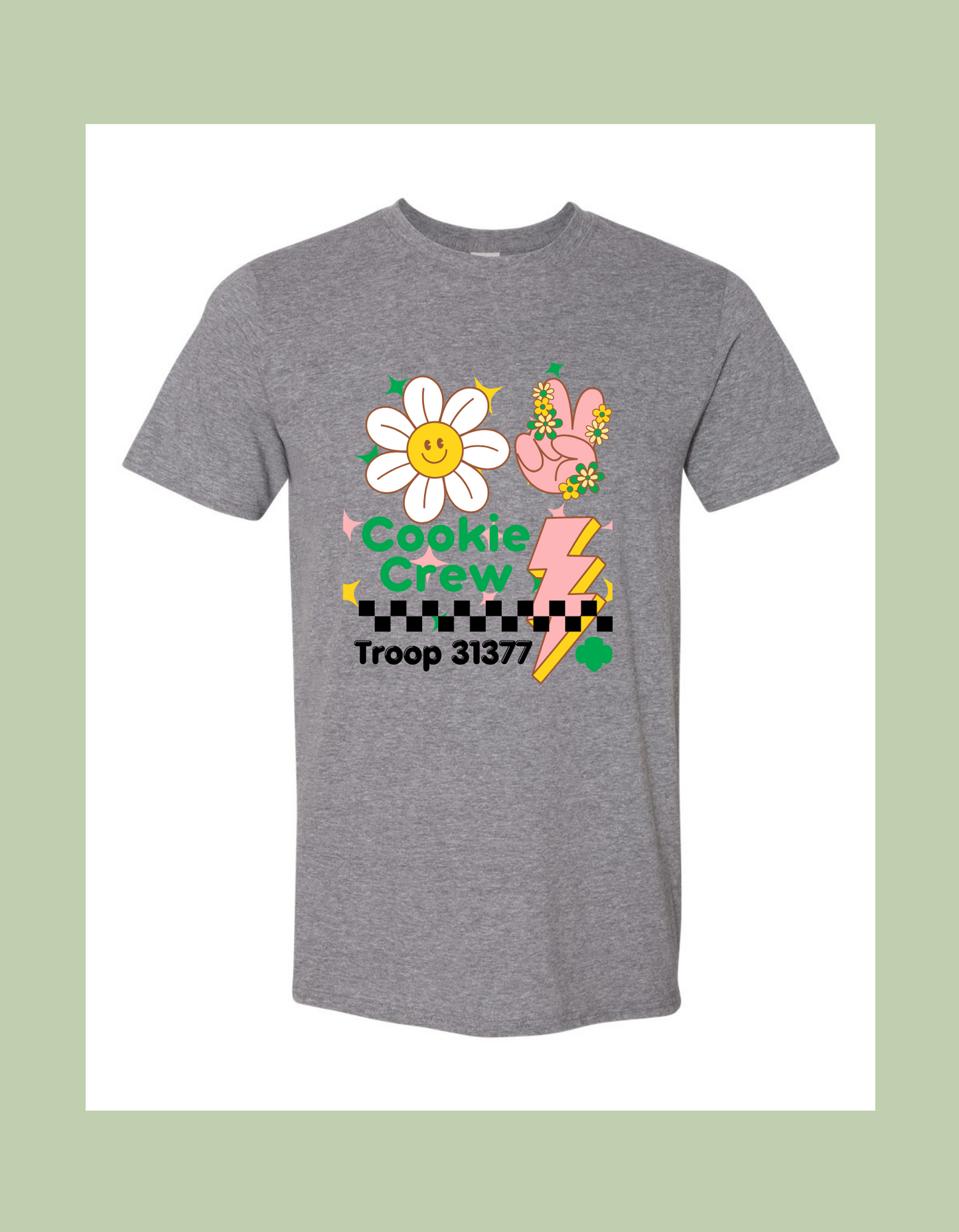 T-Shirt - "Cookie Crew Troop #####"