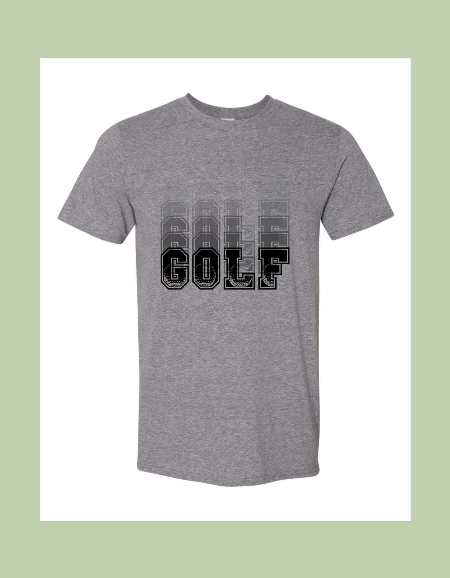 T-Shirt - "Golf Golf Golf Golf"