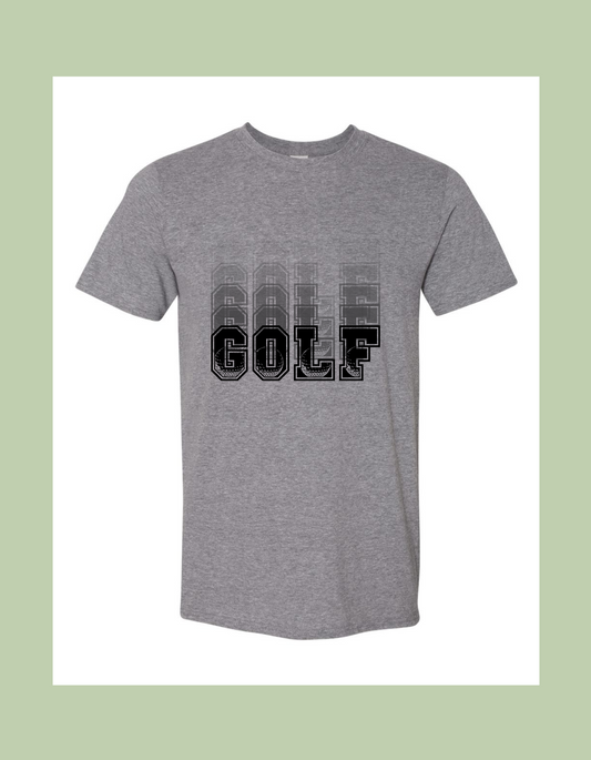T-Shirt - "Golf Golf Golf Golf"