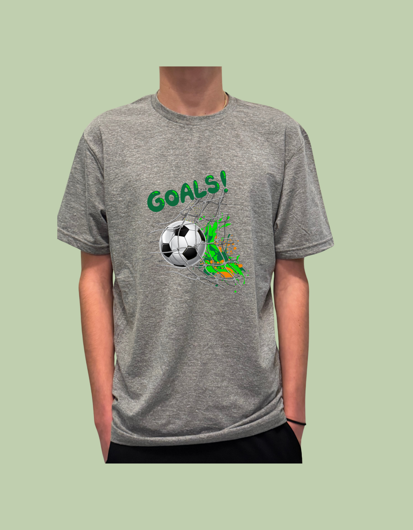 T-Shirt - "GOALS" Soccer