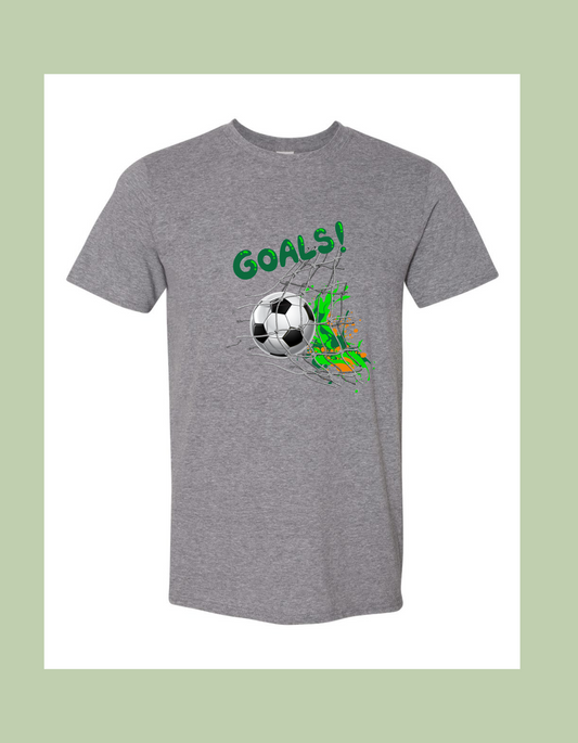 T-Shirt - "GOALS" Soccer