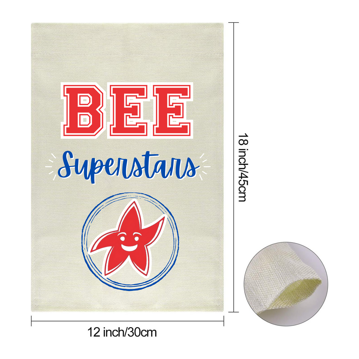 Garden Flag: BEE Superstars