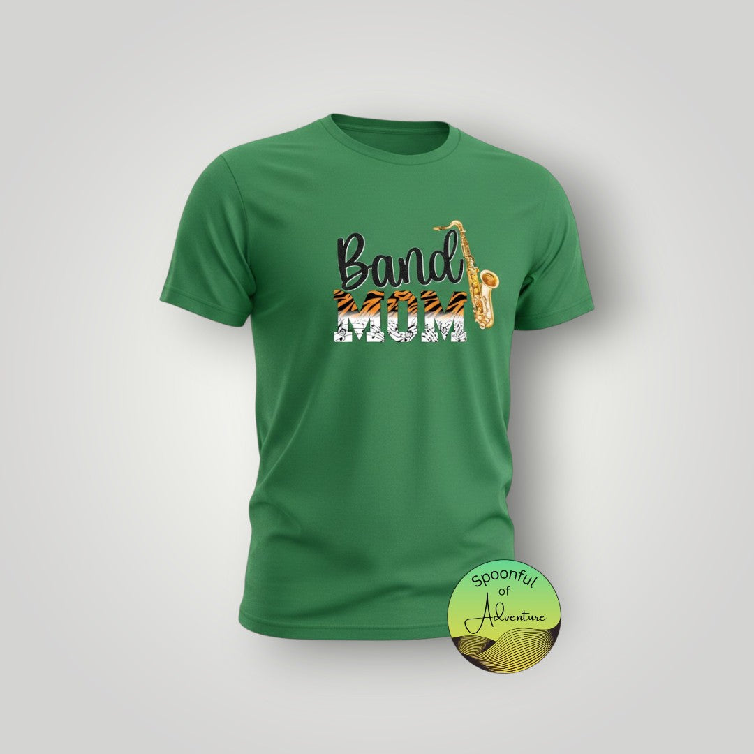 T-Shirt - "Band Mom" Tenor Sax