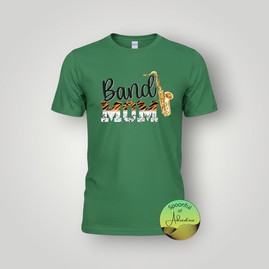 T-Shirt - "Band Mom" Tenor Sax