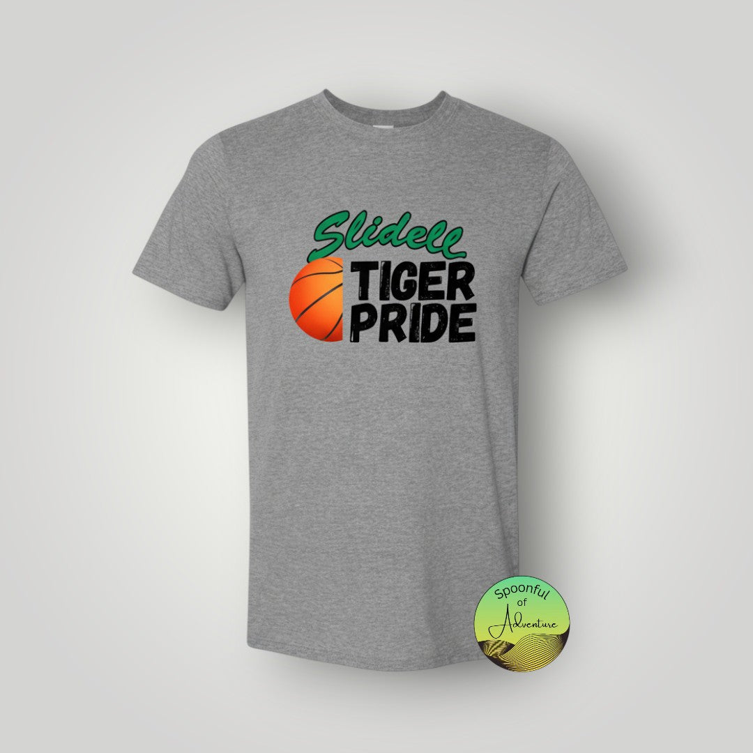 T-Shirt - "Slidell Tiger Pride" Basketball