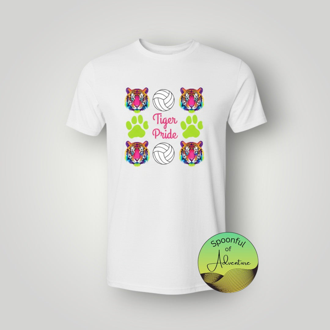 T-Shirt - "Tiger Pride" Volleyball