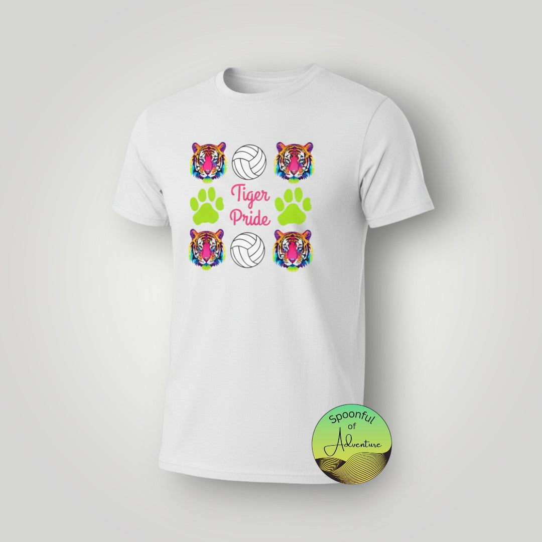 T-Shirt - "Tiger Pride" Volleyball