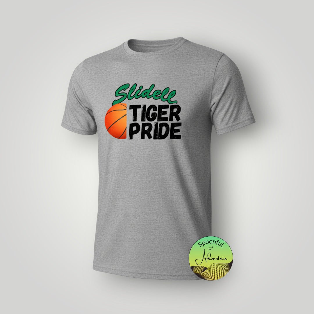T-Shirt - "Slidell Tiger Pride" Basketball