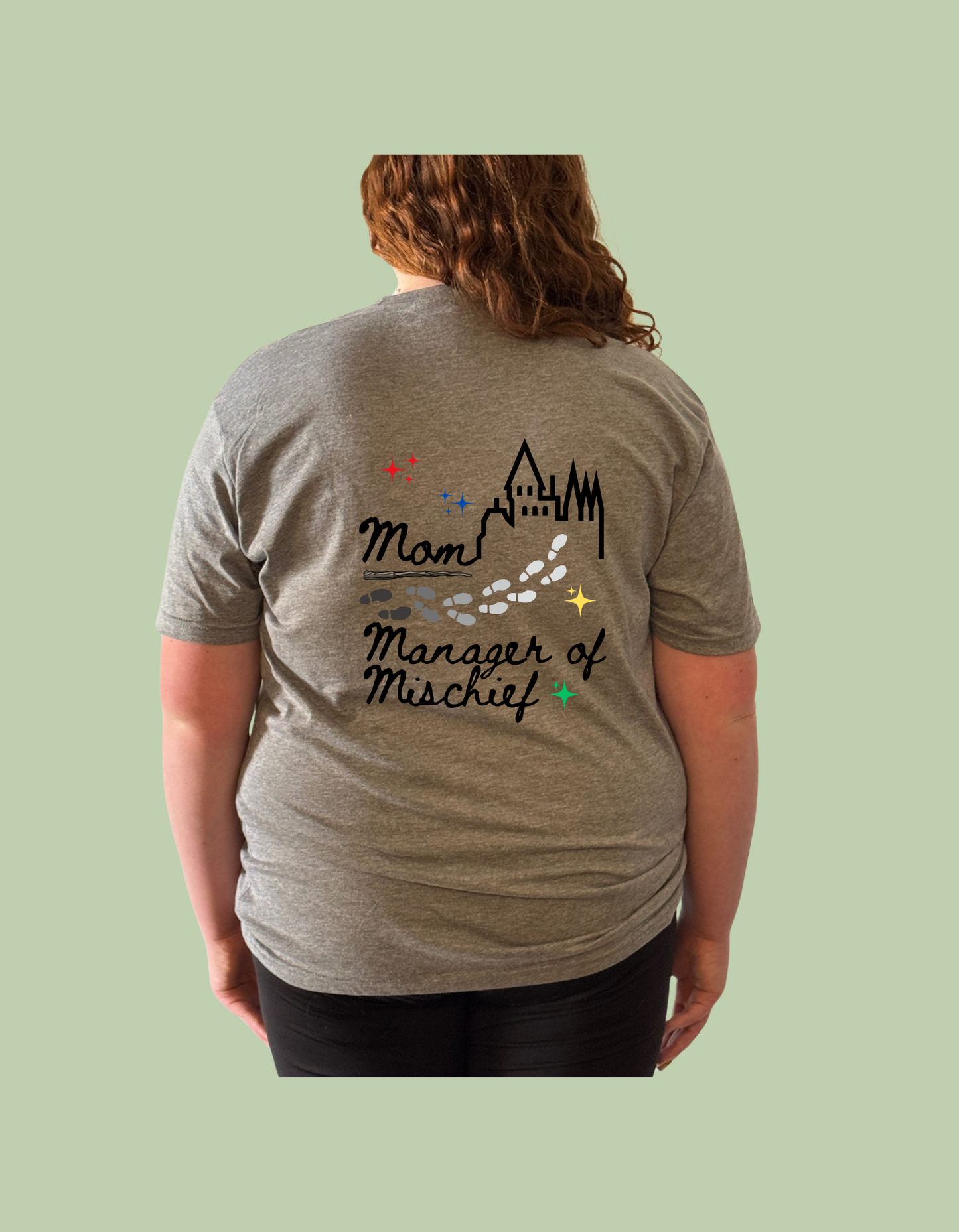 T-Shirt - "Mom manager of mischief"